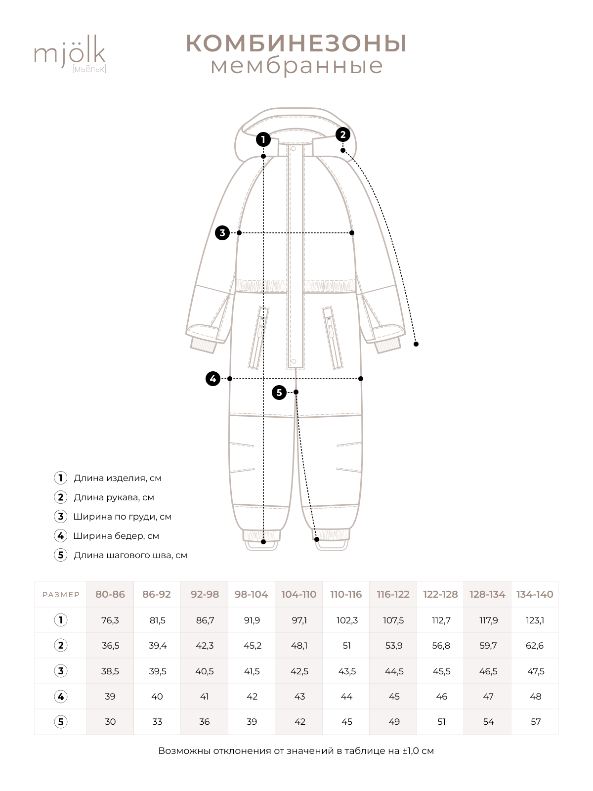 Комбинезон Mjolk 98623 - фото 6