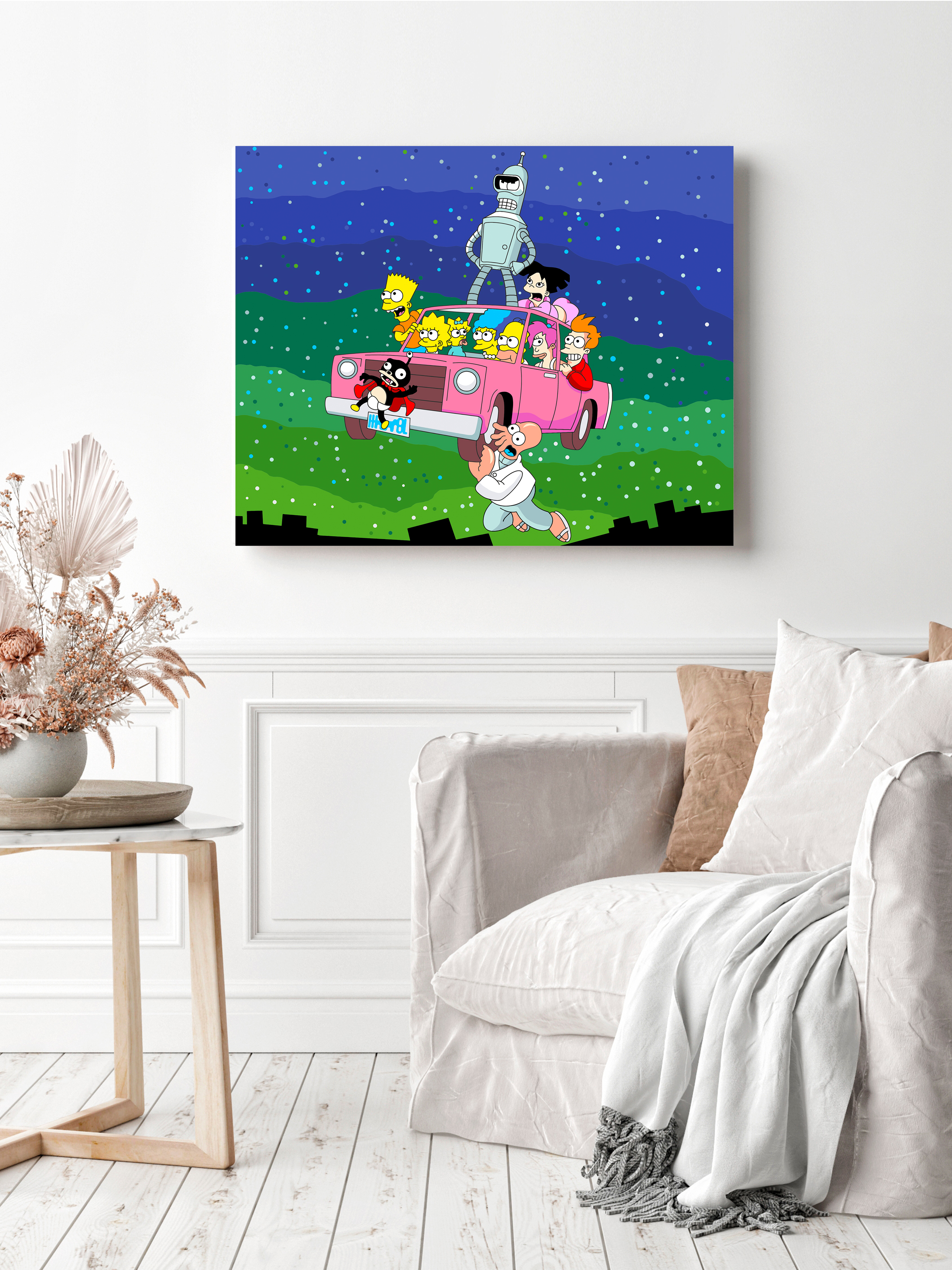 Картина по номерам ART and Relax Симпсоны и Футурама в ассортименте - фото 3