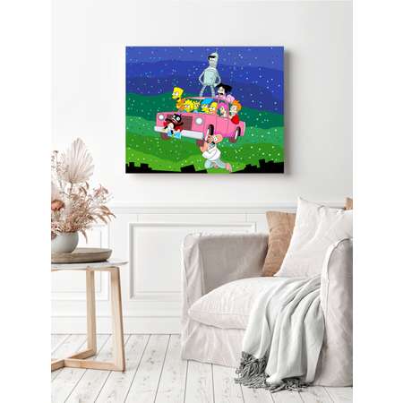 Картина по номерам ART and Relax Симпсоны и Футурама в ассортименте