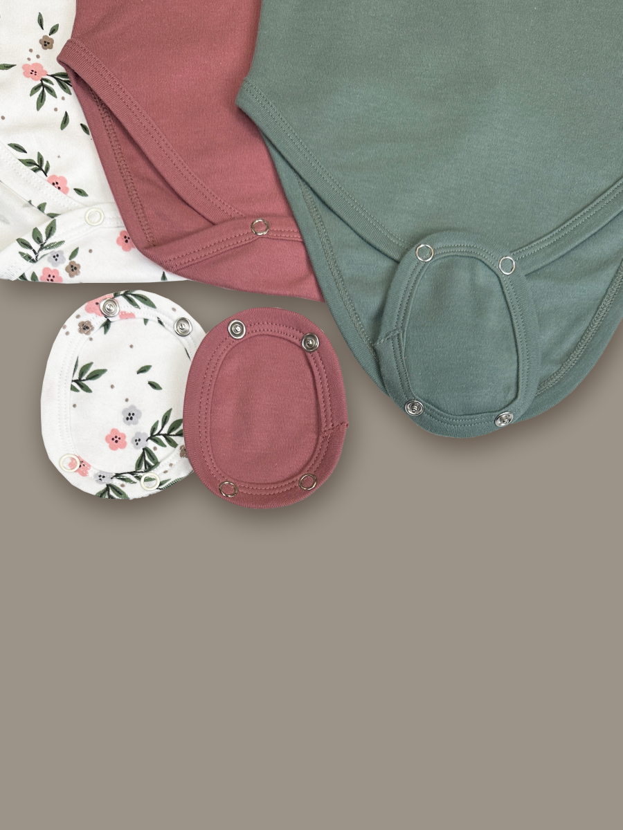 Удлинители для боди 3 шт ШВЕЙНЫЕ ИСТОРИИ Удлцветы - фото 1