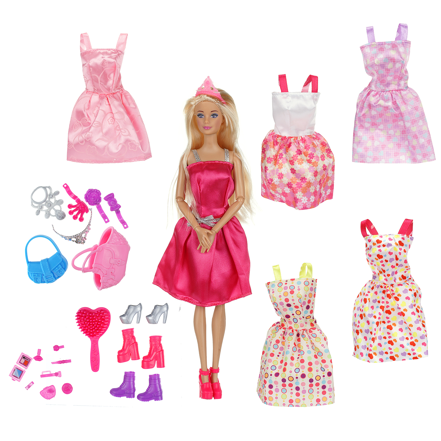 Кукла модельная Карапуз София высота 29 см 411253 - фото 4