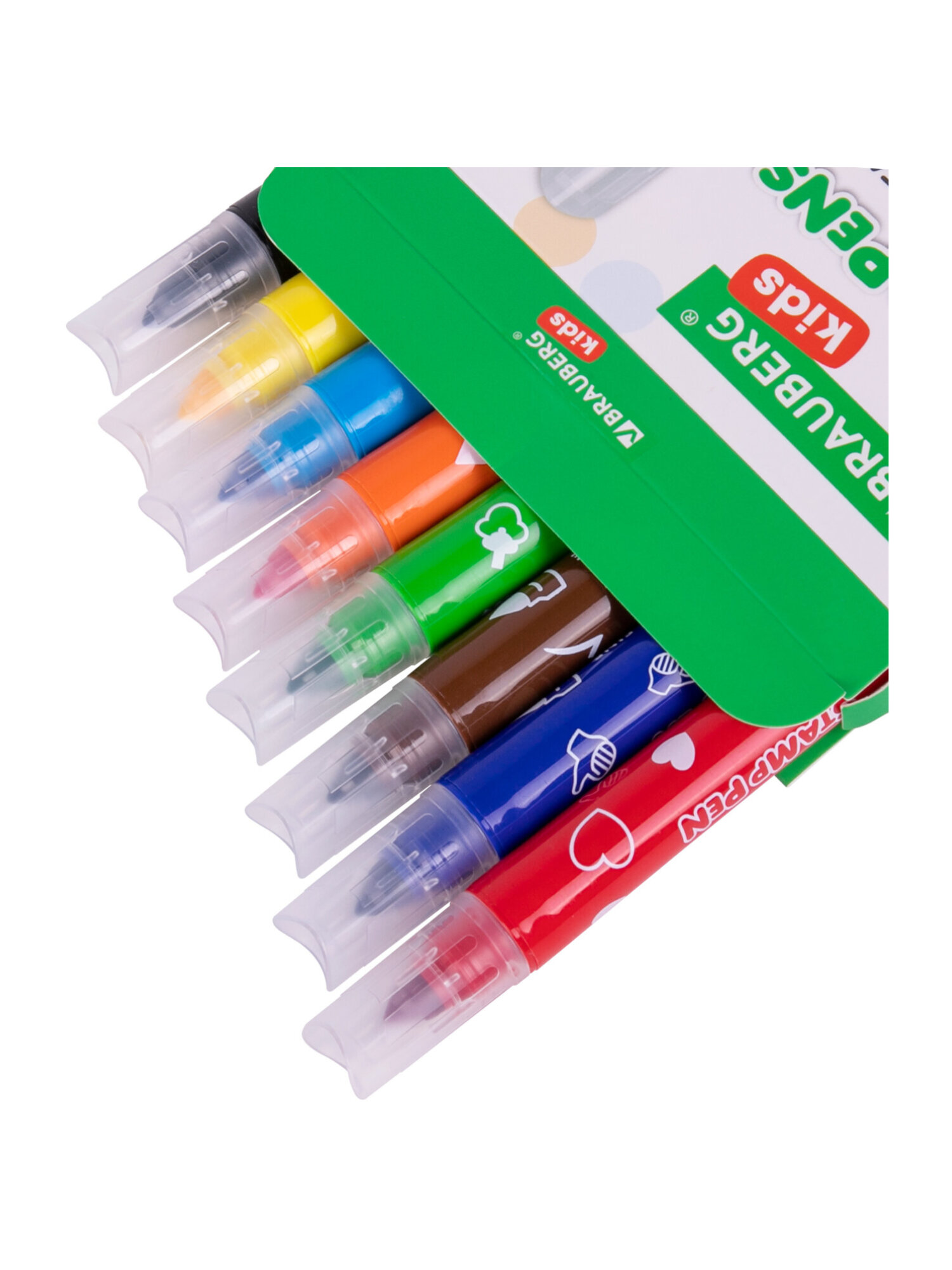 Фломастеры Brauberg двусторонние 8 шт. - фото 12