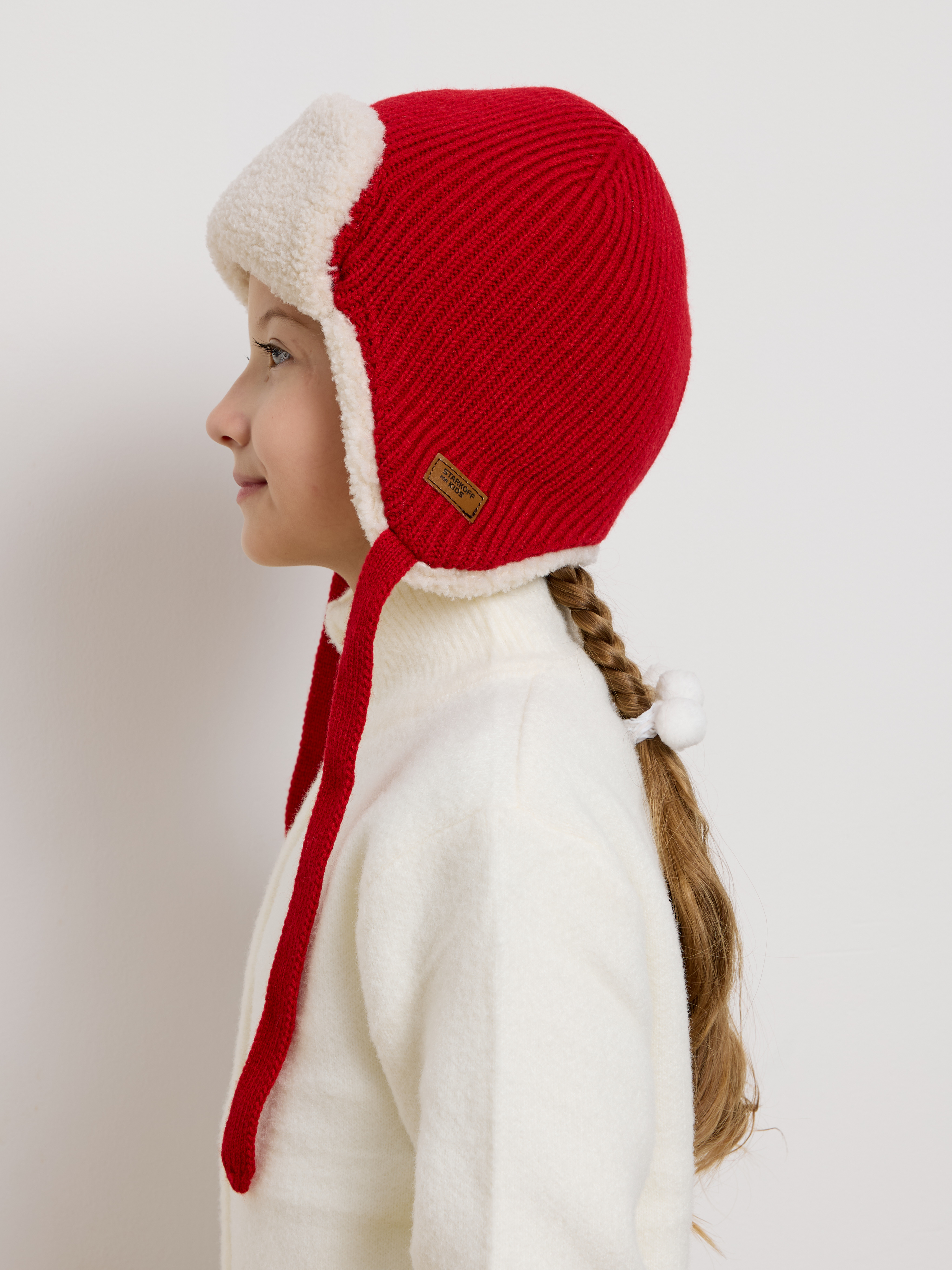 Шапка-ушанка Starkoff Kids Д301122/15 - фото 9