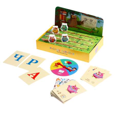 Настольная игра Sima-Land Мудрые совушки