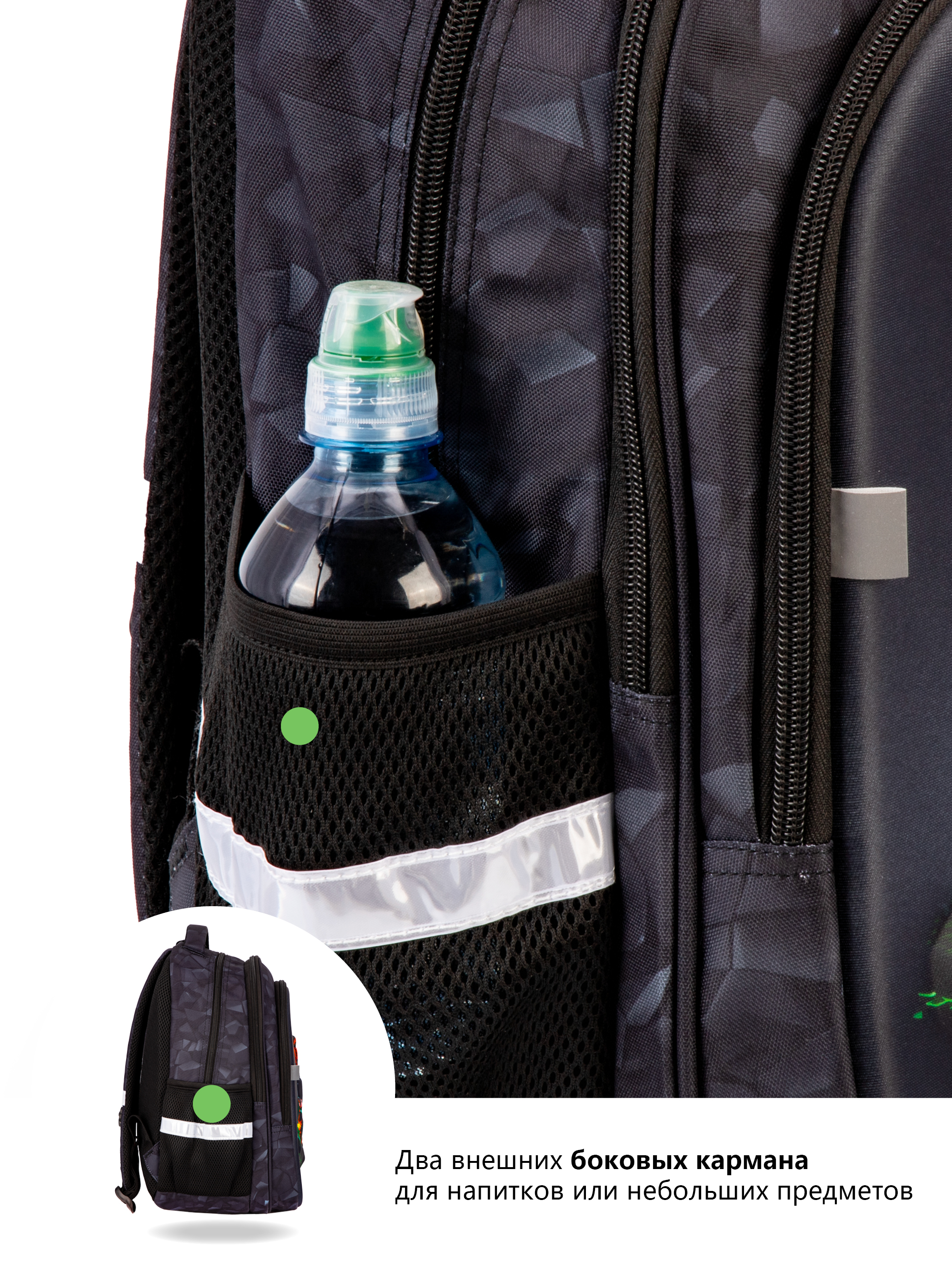 Рюкзак School Standard первокласснику набор 4 в 1 - фото 14