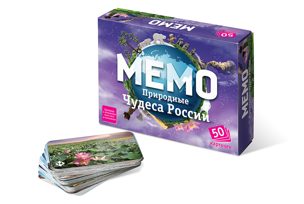Настольная игра Нескучные игры Природные чудеса России - фото 1