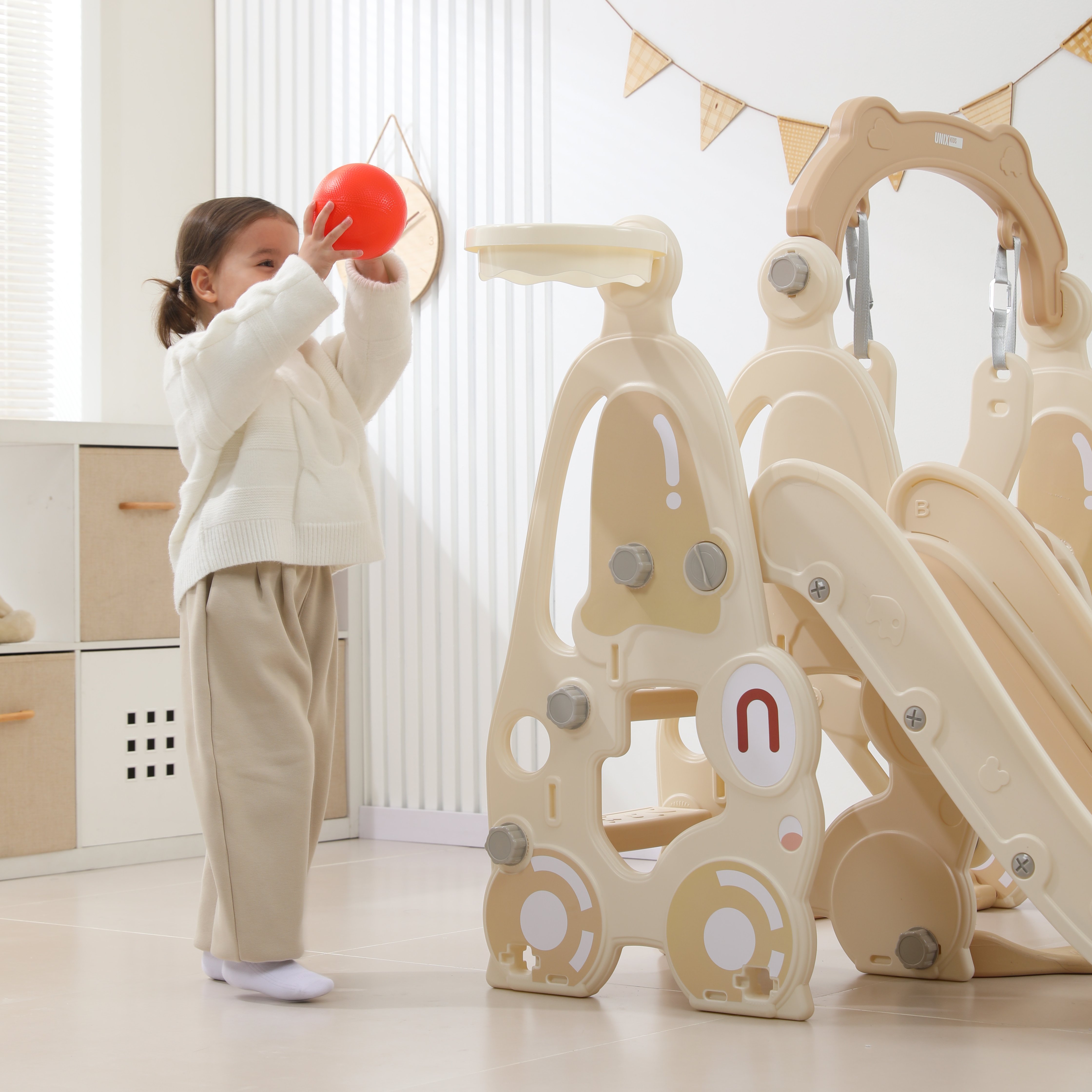 Игровой комплекс UNIX Kids Car Camel - фото 11