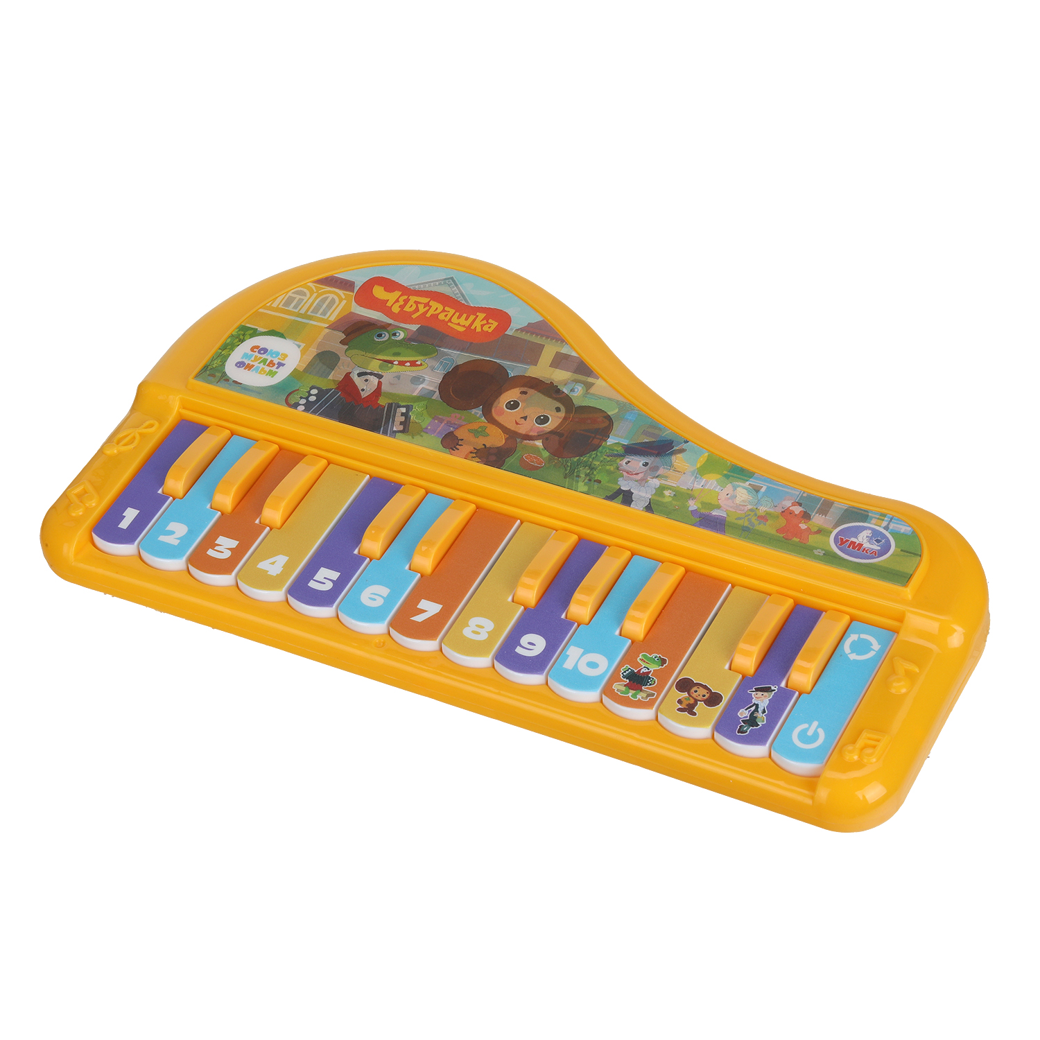 Игрушка УМка развивающий центр Чебурашка Пианино - фото 3