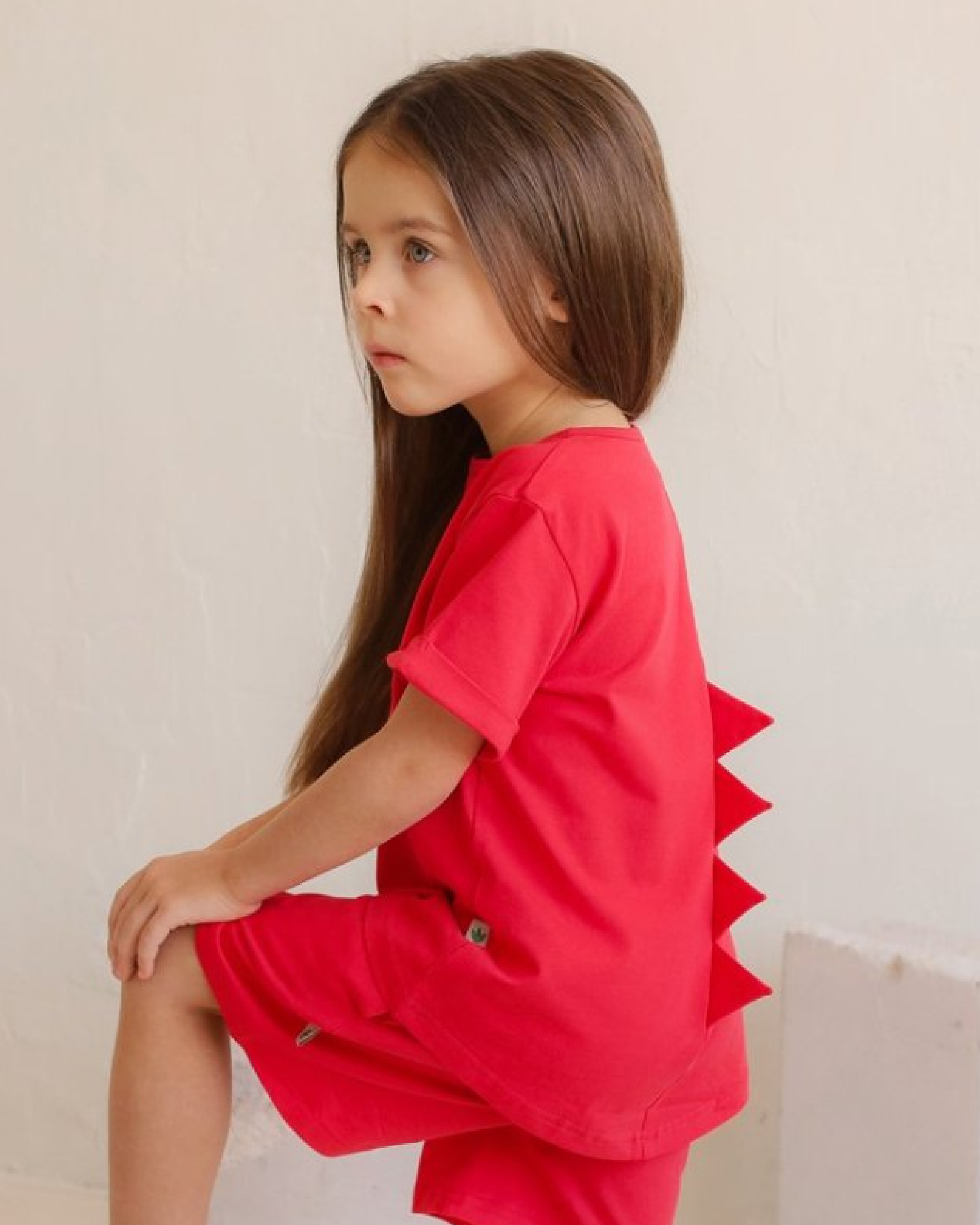 Футболка MINIDINO Т-Д-001/ДФутболка детская Дино пламя - фото 1