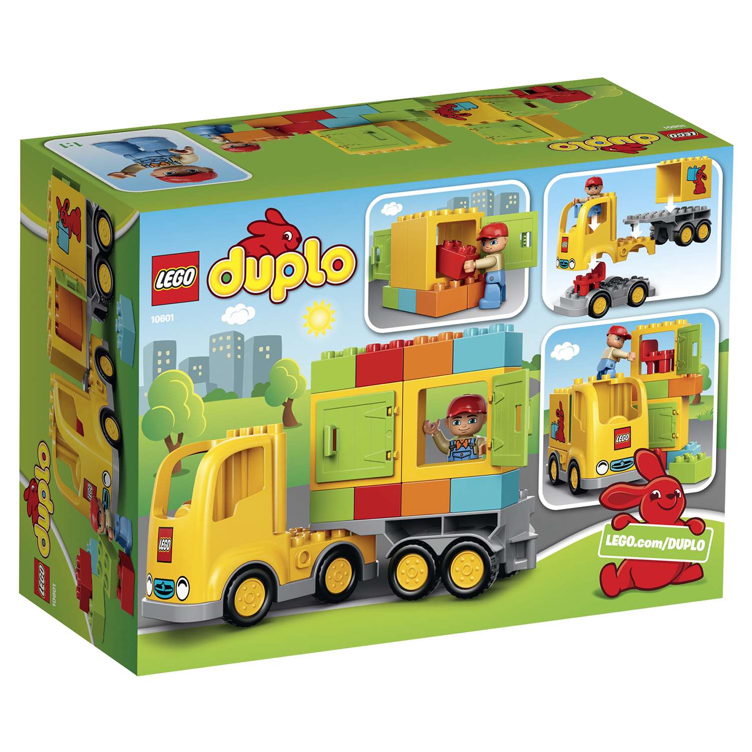 Конструктор LEGO DUPLO Желтый грузовик блочный - фото 3