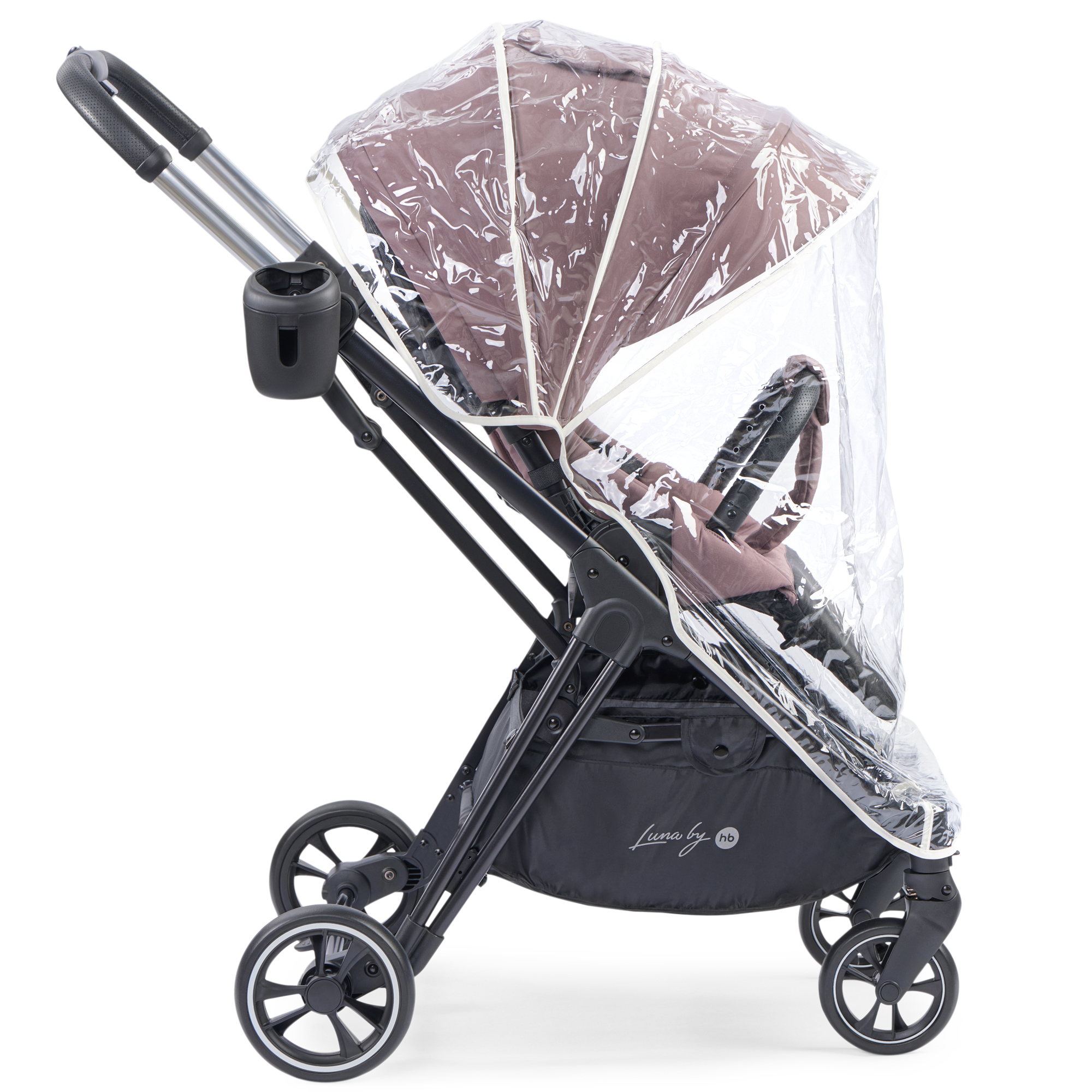 Коляска прогулочная Happy Baby Luna розовый - фото 22