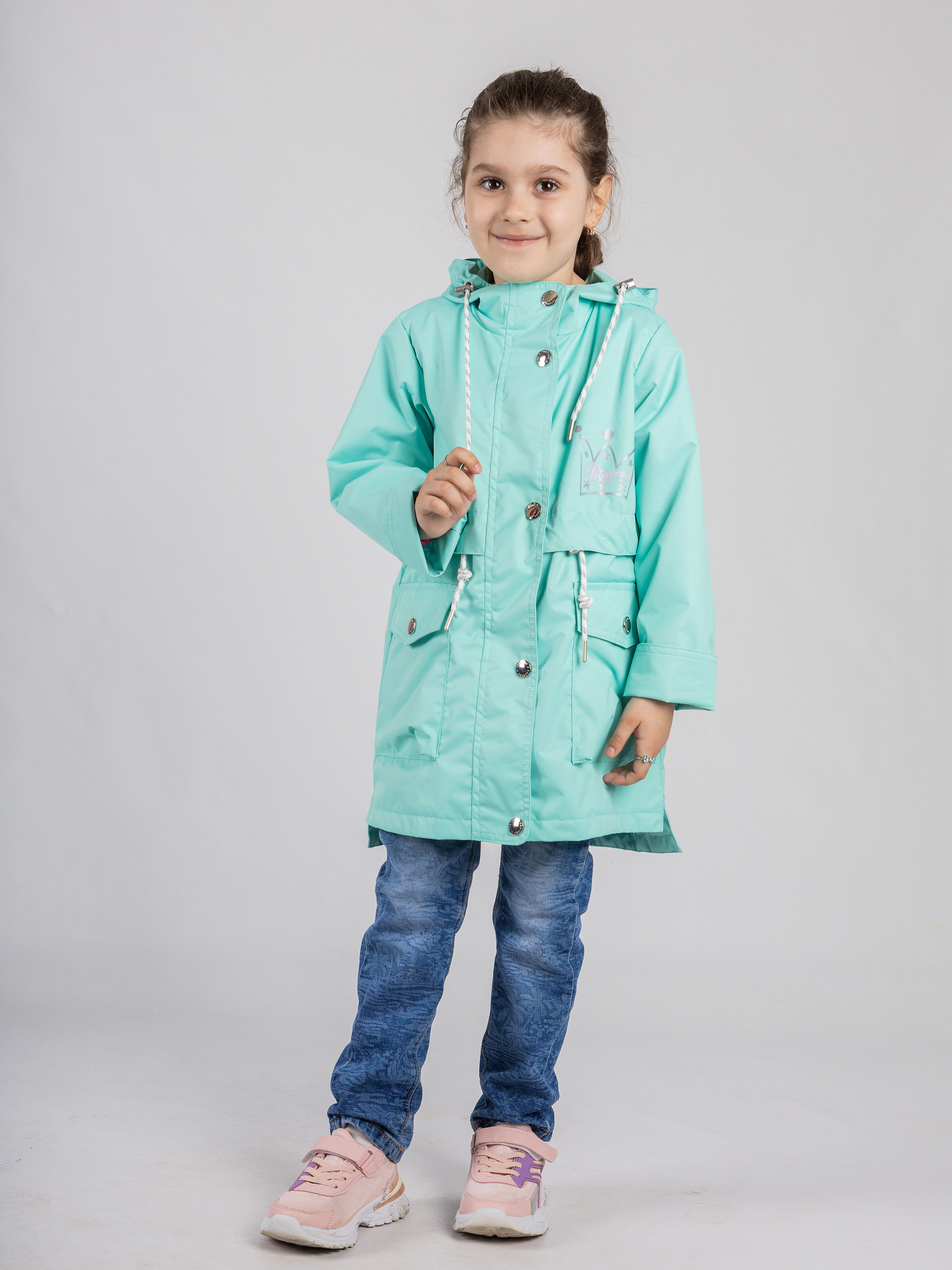 Ветровка ILVES ILV-A-186/6 бирюзовый - фото 7