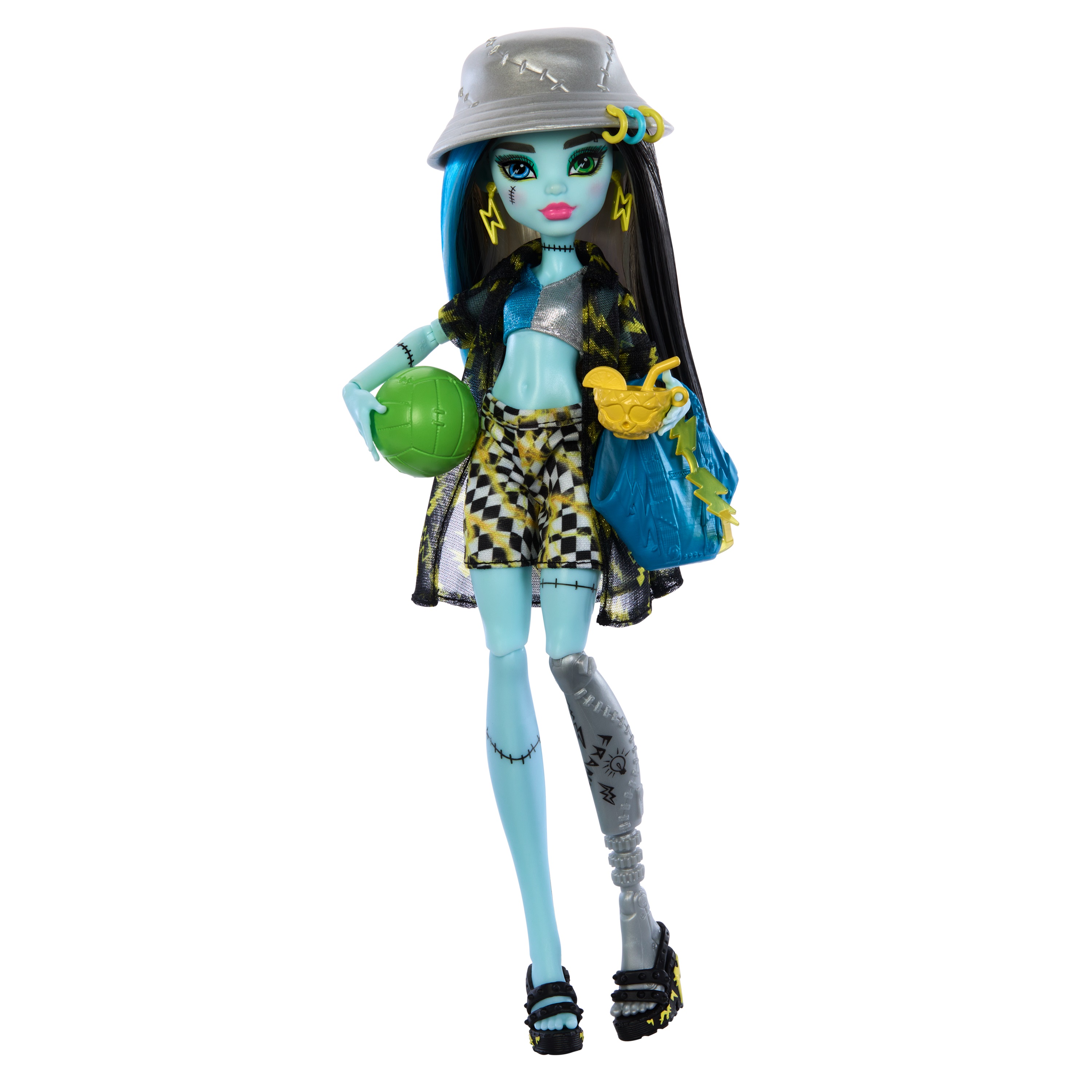 Кукла модельная Monster High Scare Adise Island Frankie HRP68 HRP68 - фото 6