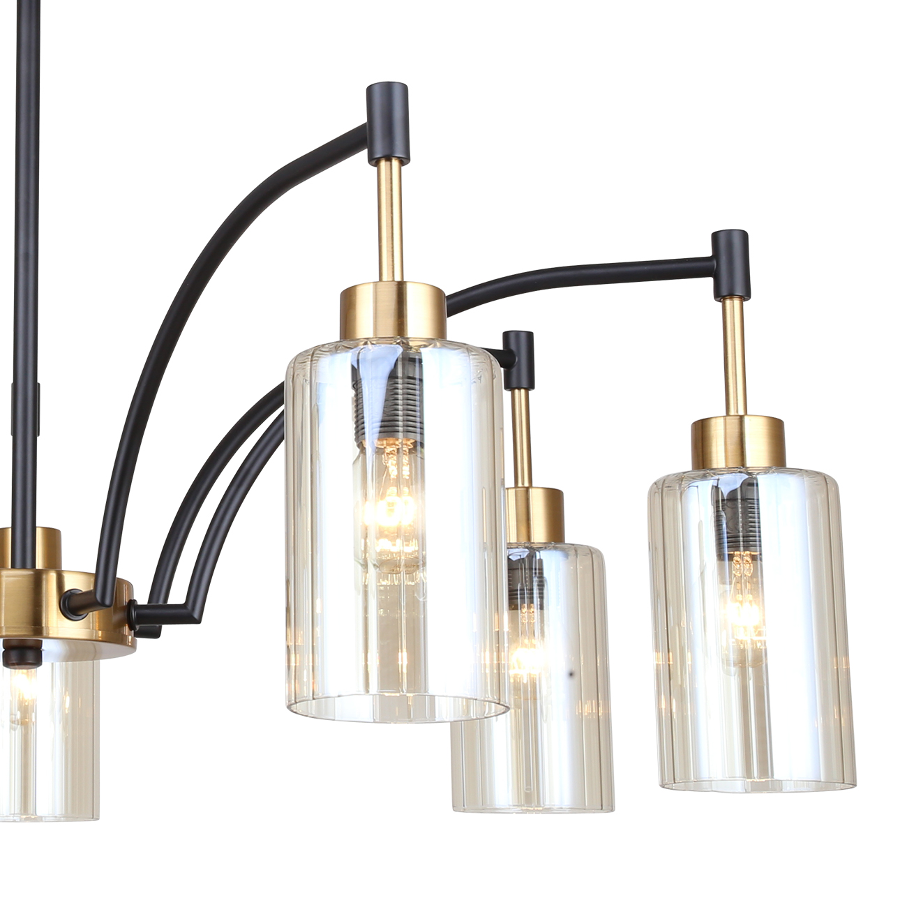 Люстра ESCADA Escada 1166/7P Brass/Black - фото 2