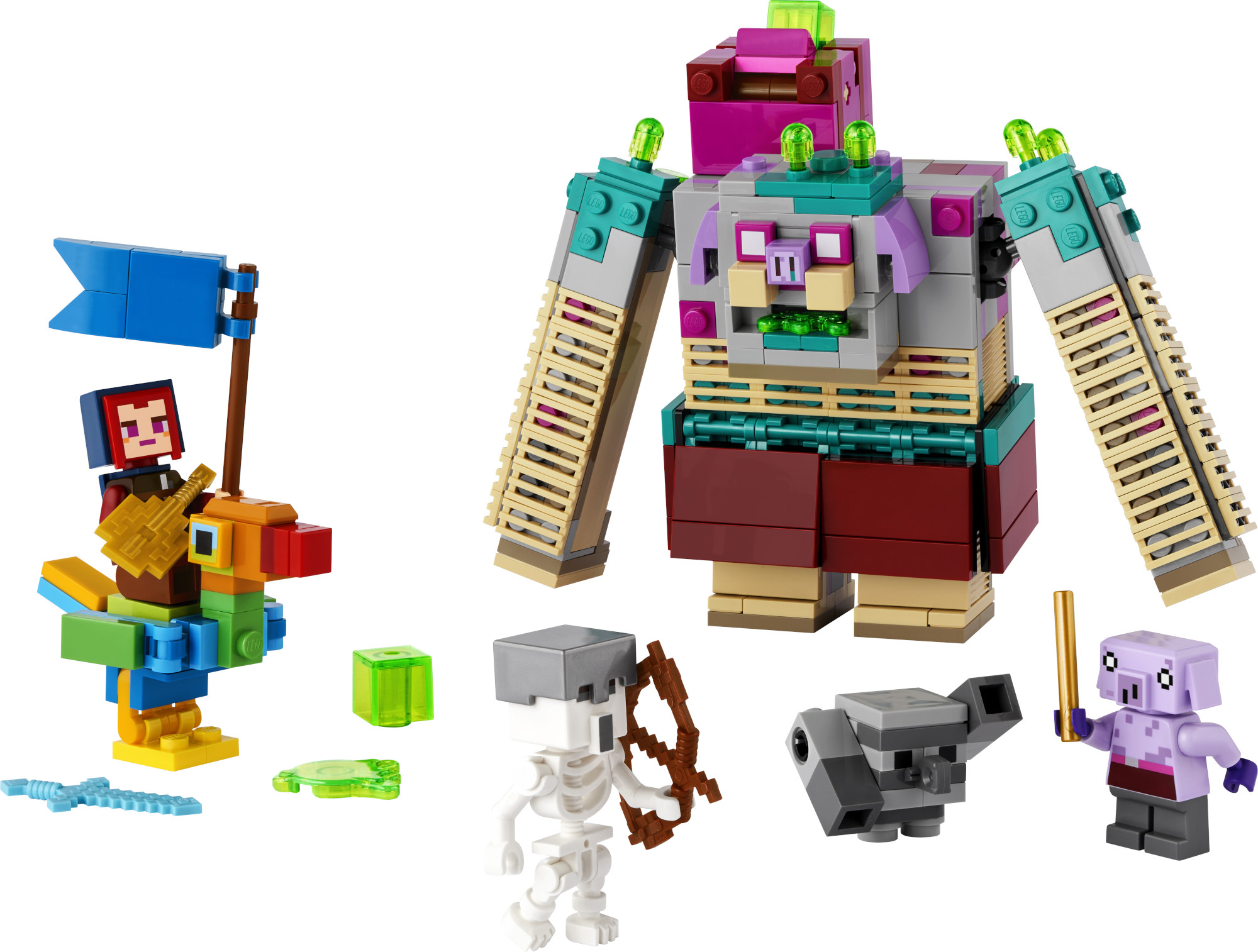 Конструктор LEGO Minecraft Схватка пожирателей - фото 2
