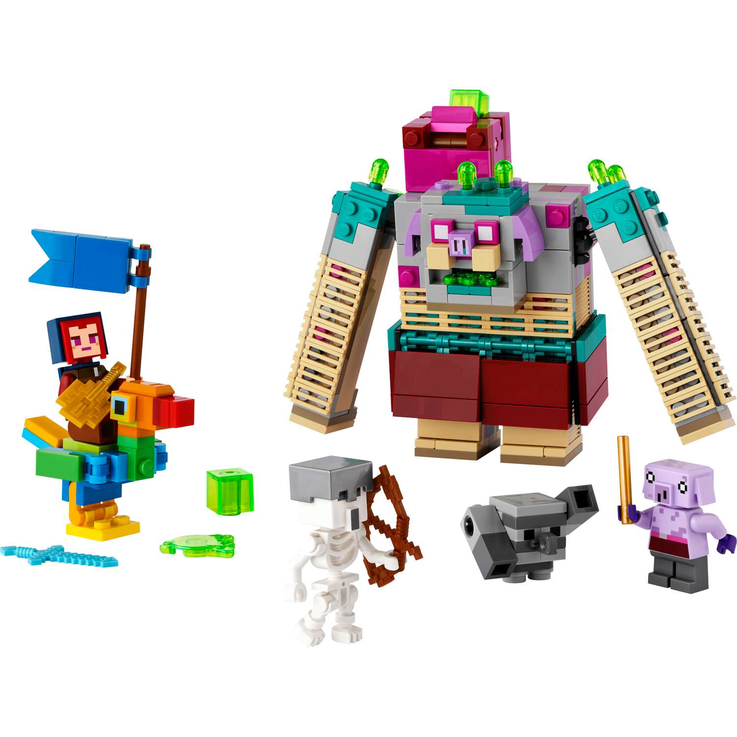Конструктор LEGO Minecraft Схватка пожирателей 420 дет. - фото 2