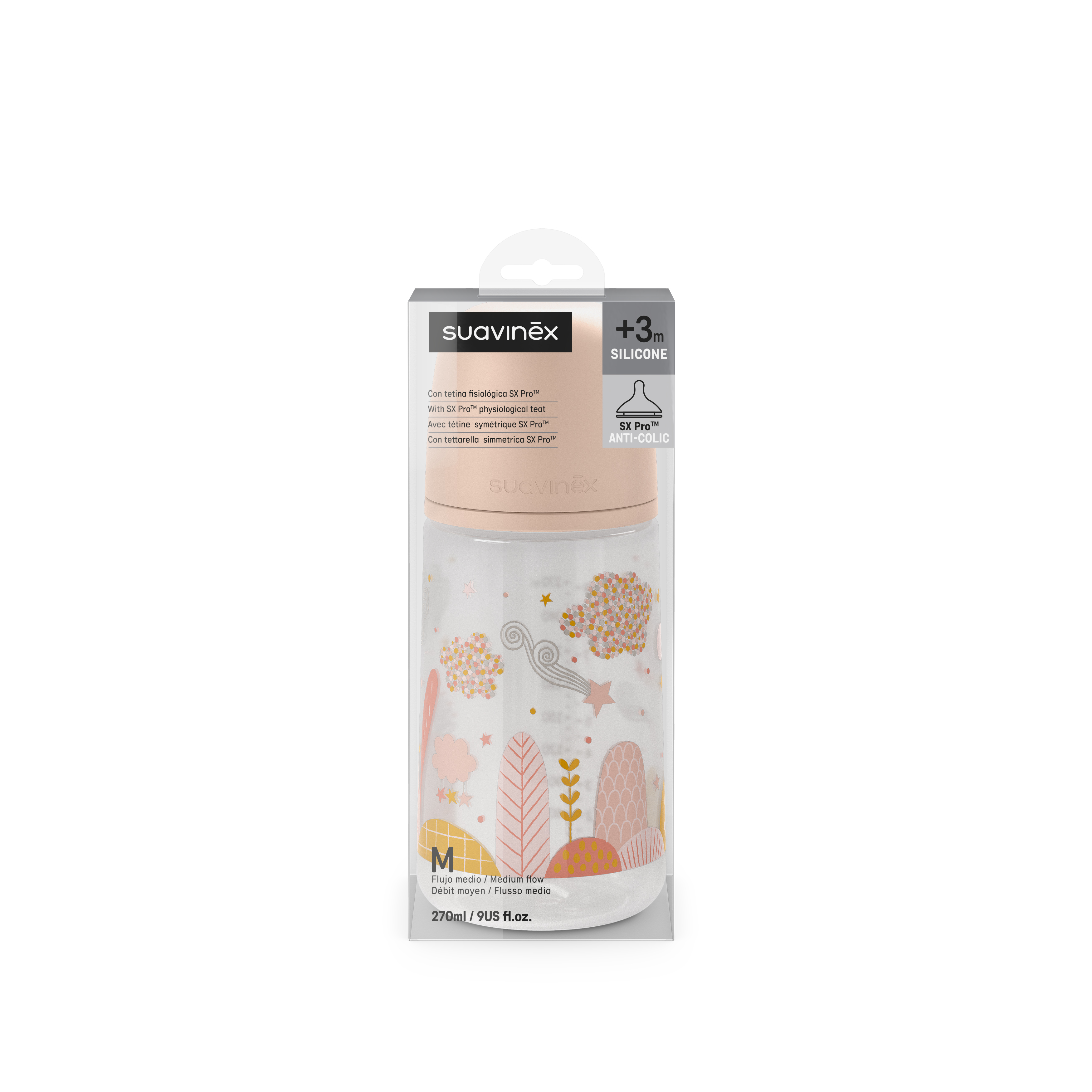 Бутылочка Suavinex Anti-Colic 270 мл - фото 4