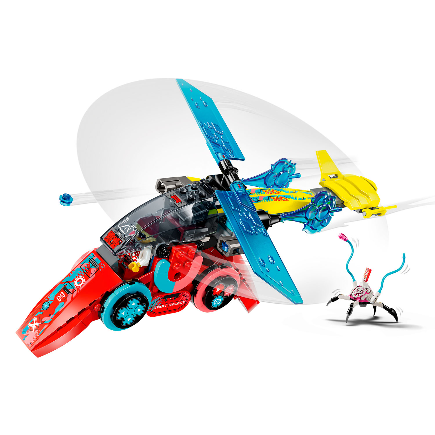 Конструктор LEGO DREAMZzz Контроллер-самолёт Купера блочный - фото 3