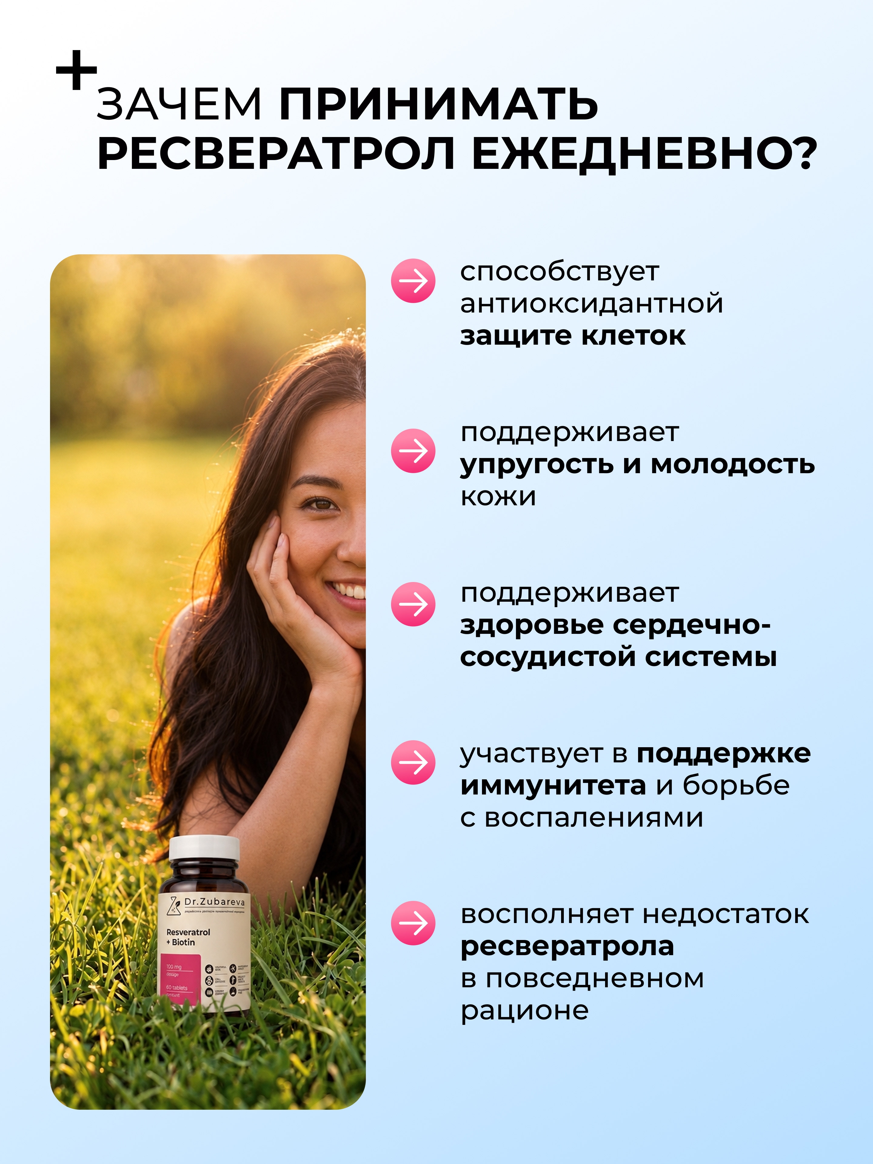 БАД Ресвератрол Dr. Zubareva 100 мл - фото 6