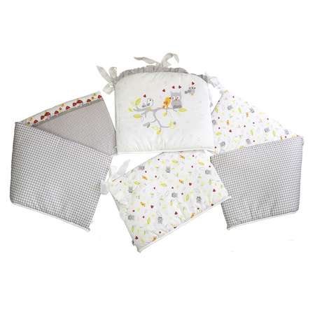 Комплект в кроватку L'Abeille I love you 4 предмета 5851/4