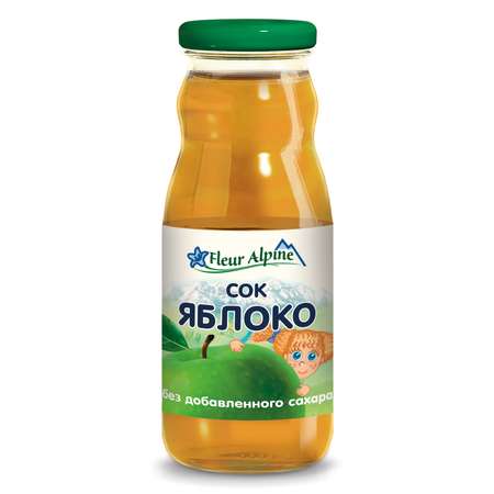 Сок Fleur Alpine Яблоко с 4 мес 0.2 л