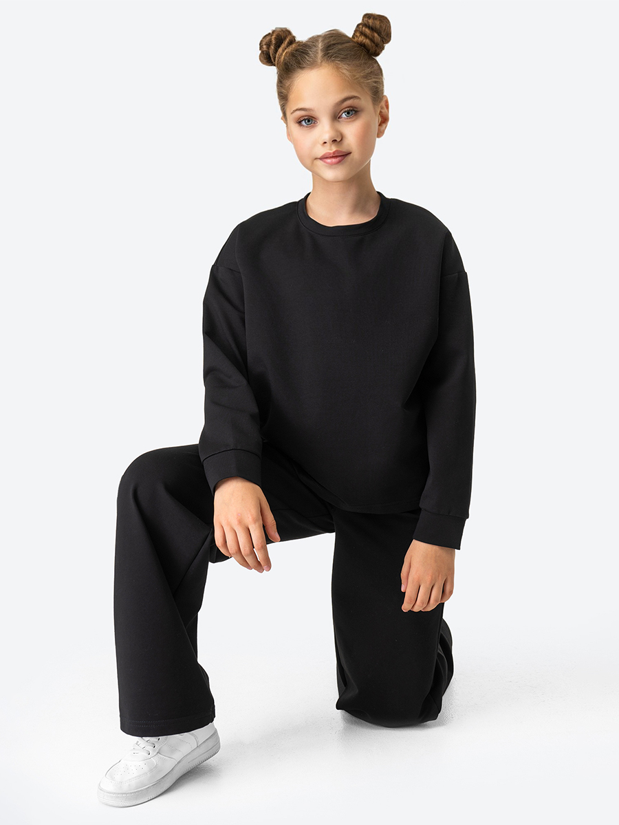 Свитшот и брюки HappyFox HF217218SPчерный - фото 9