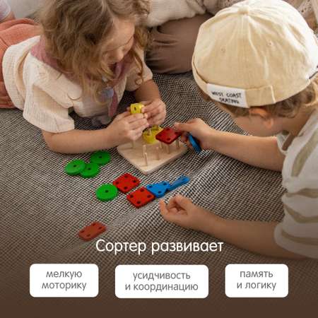 Игрушка Alatoys сортер Монтессори
