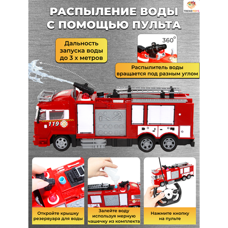 Пожарная машина TrendToys на пульте управления