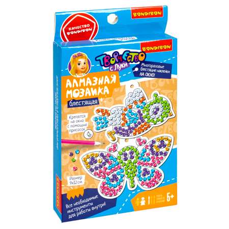 Алмазная мозаика Bondibon Наклейки на окно