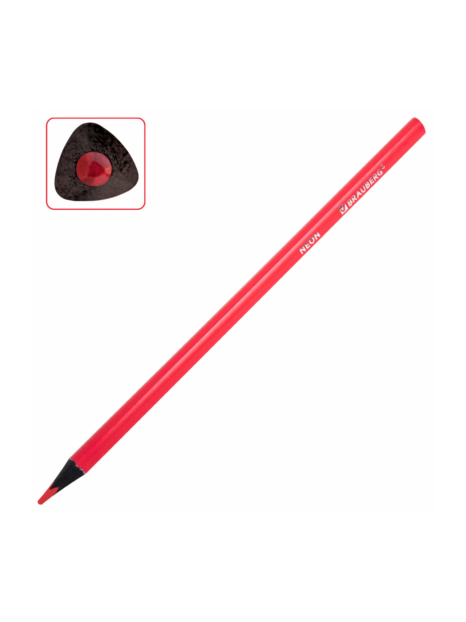 Карандаши цветные Brauberg 12 шт. - фото 10