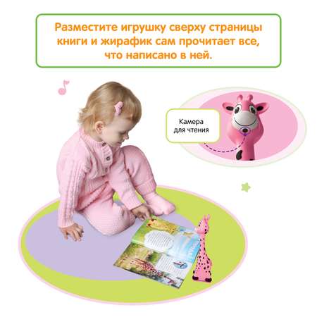 Игрушка BertToys Жирафик Бонни