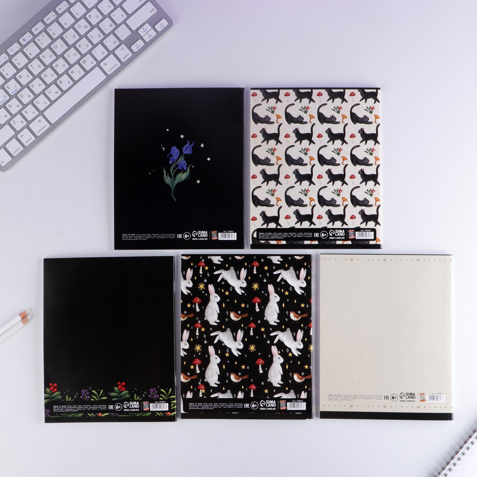 Тетрадь ArtFox STUDY клетка - фото 10