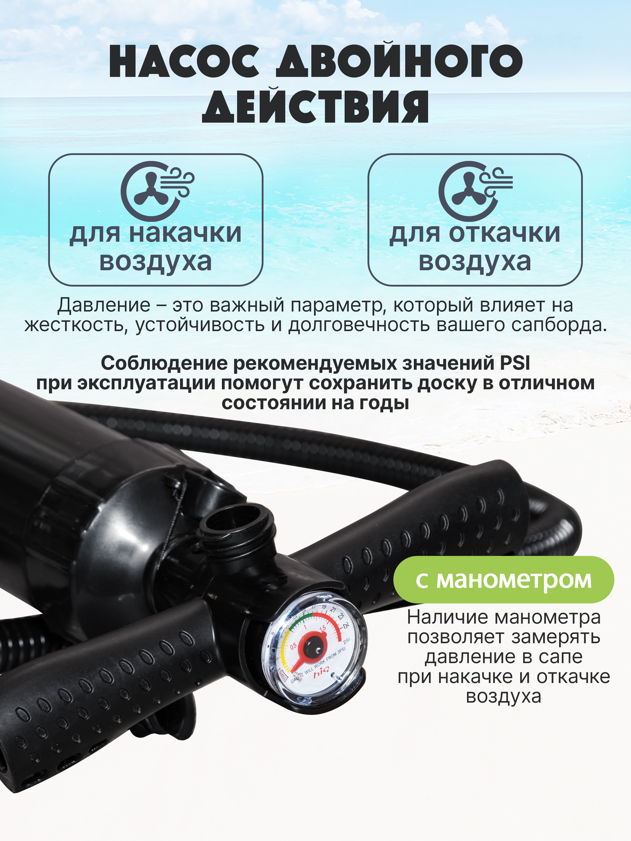 Сапборд ALS 420х90х15 см - фото 10