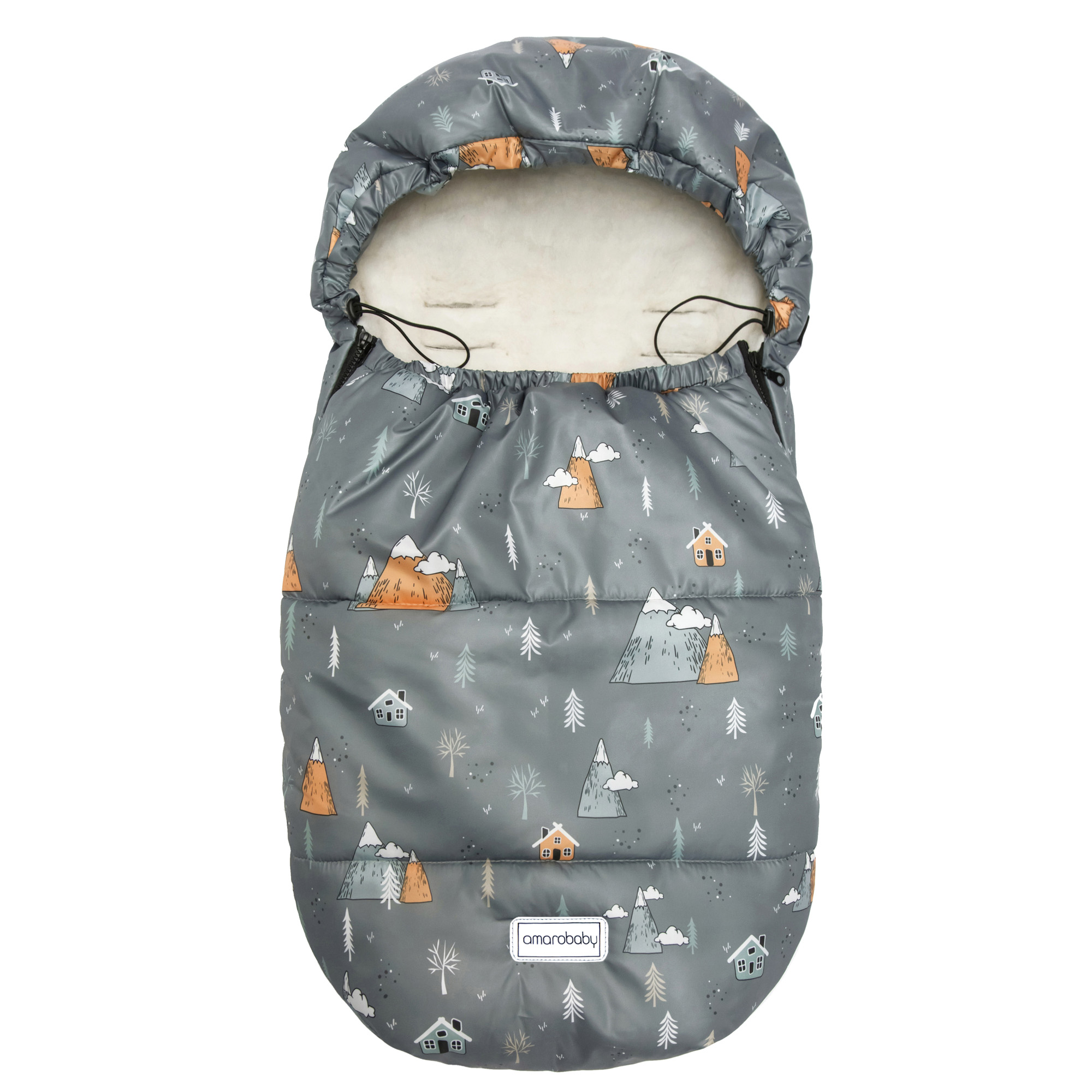 Конверт в коляску Amarobaby Snowy Baby - фото 1
