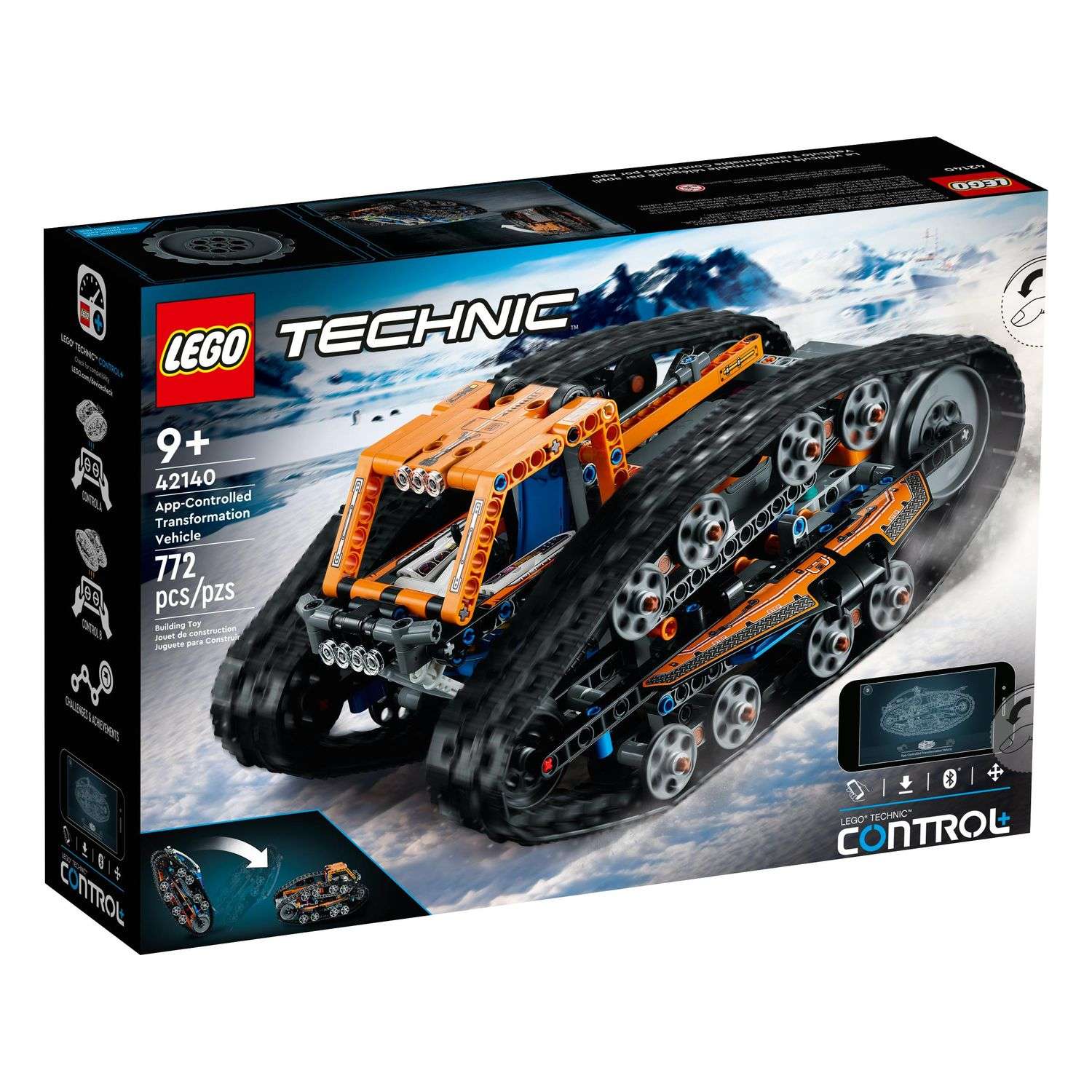 Конструктор LEGO Technic Машина-трансформер блочный - фото 6
