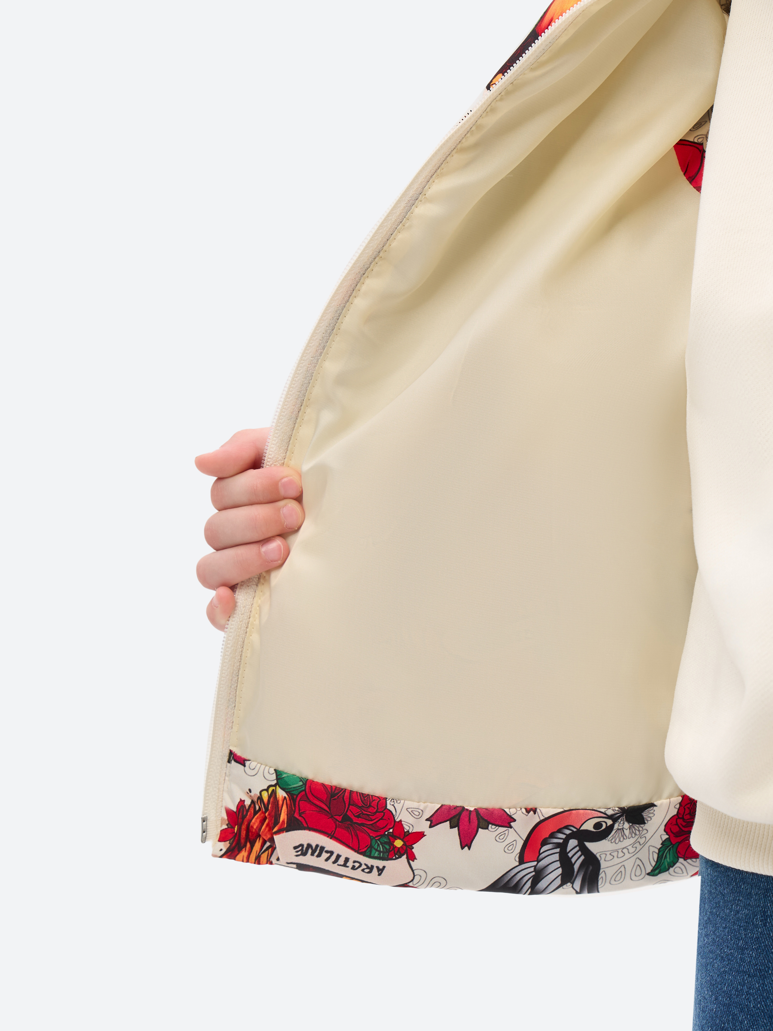 Жилет Arctiline Майри 800 D-25 Принт "Совушки" - фото 4