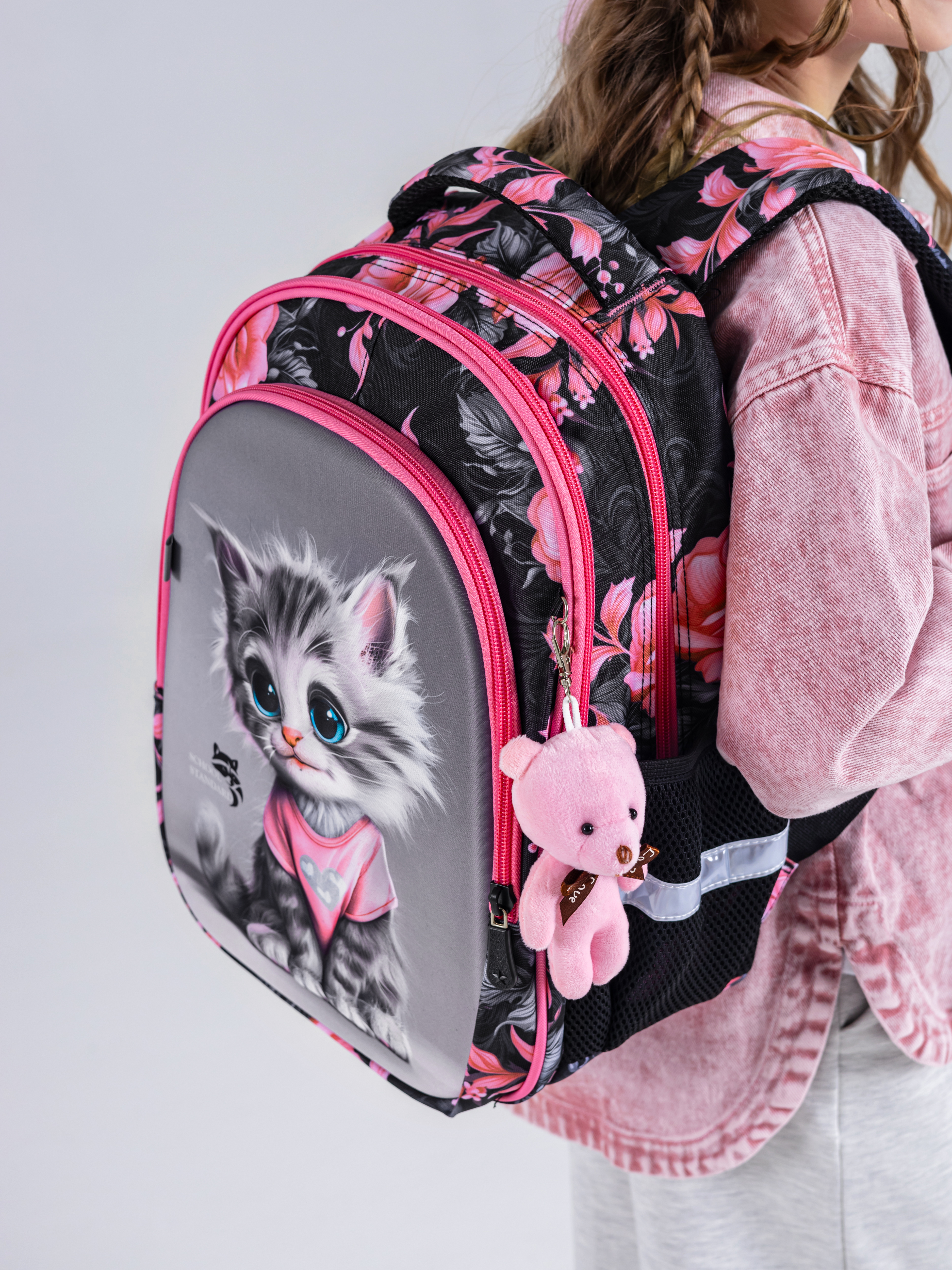 Рюкзак School Standard первокласснику набор 4 в 1 - фото 4