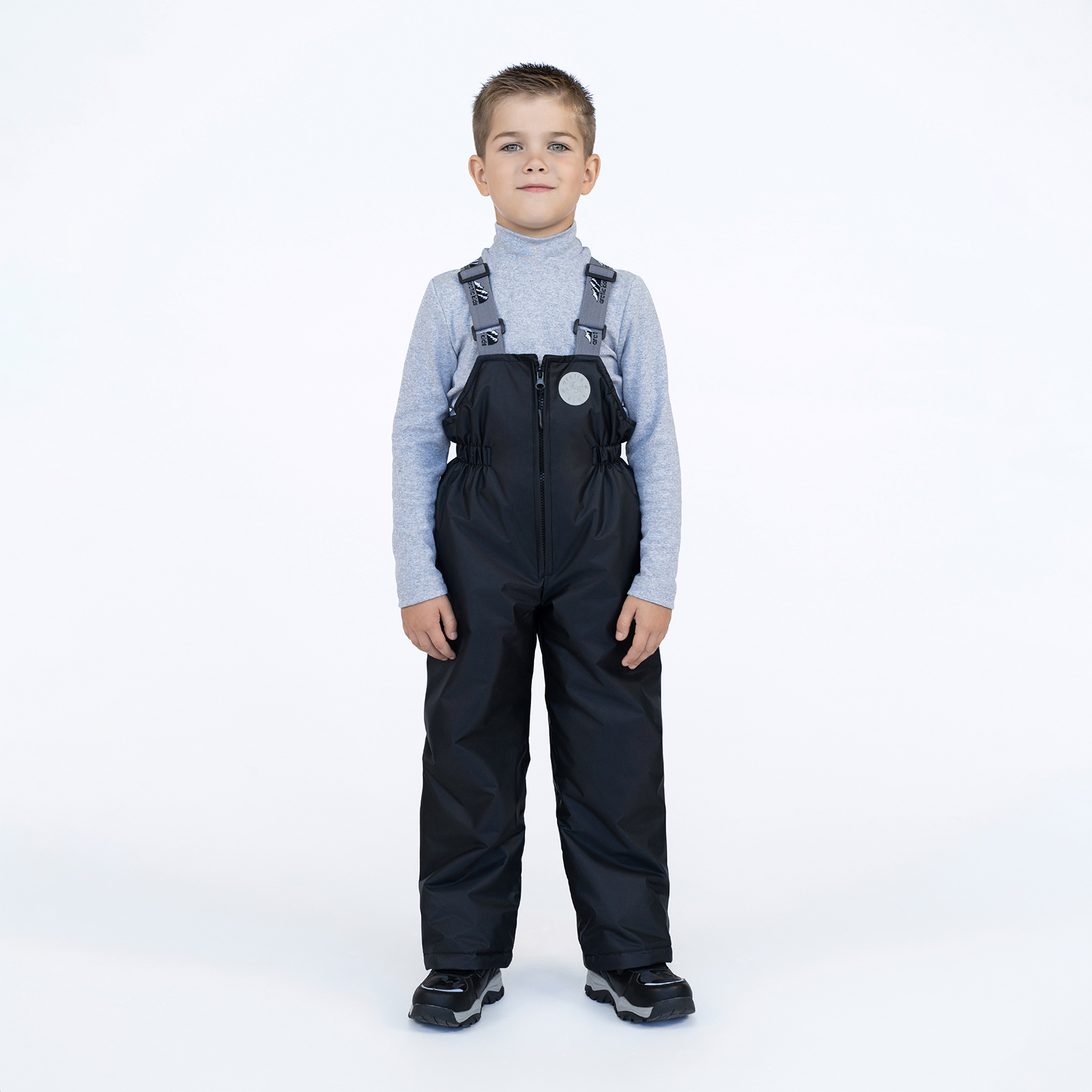 Полукомбинезон Arctic kids 60-013 черный - фото 17