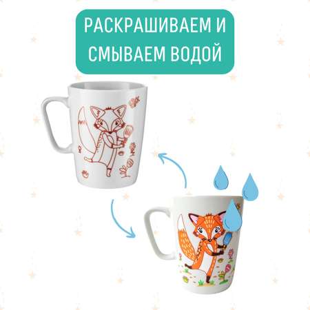 Набор для творчества Magic Moments Лисичка роспись красками