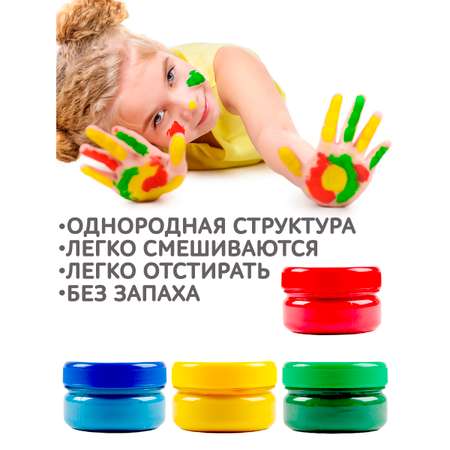 Краски пальчиковые Экспоприбор
