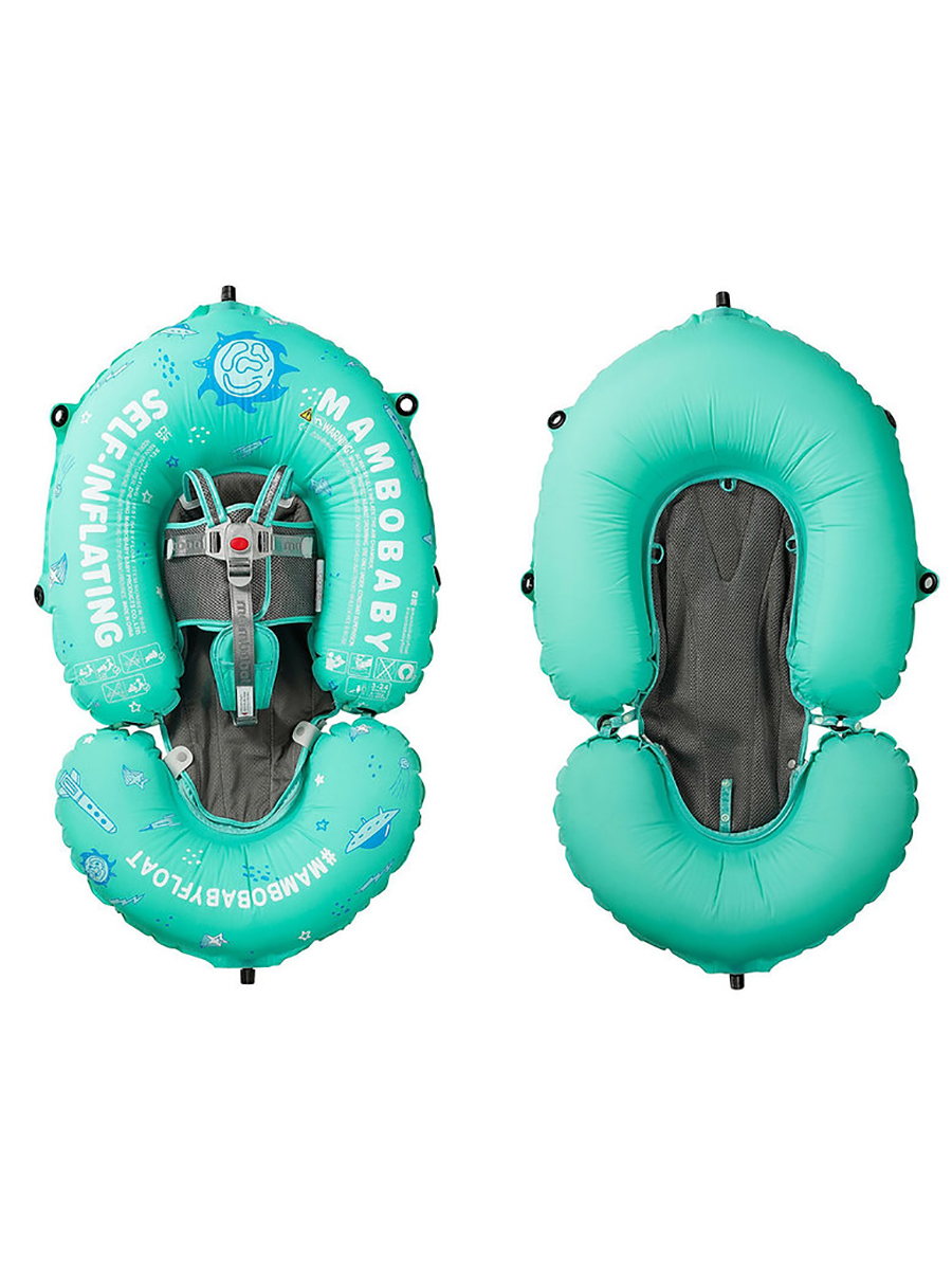 Круг для плавания детский Mambobaby с трусами и навесом 3-24 месяца - фото 20