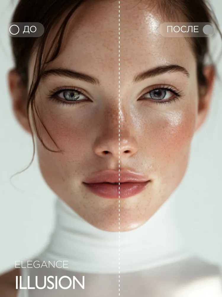 Контактные линзы ILLUSION colors elegance grey на 3 месяца -3.50/14/8.6 2 шт. - фото 3