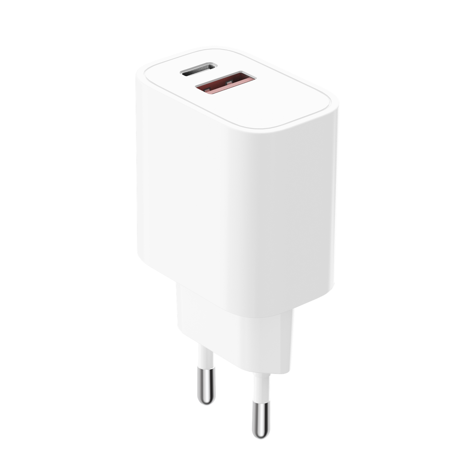 Зарядное устройство сетевое GAL USB-A + Type-C 2.4А - фото 2