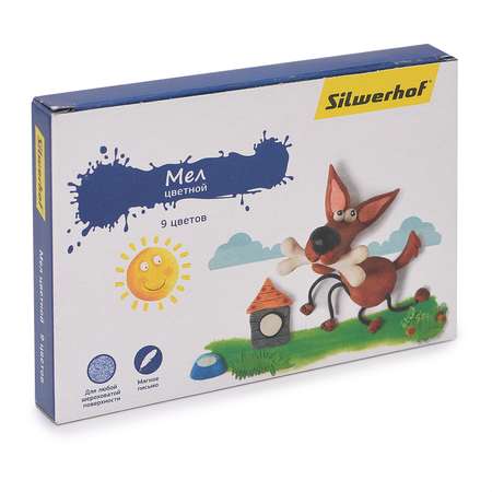 Мел сухой Silwerhof 9 шт.