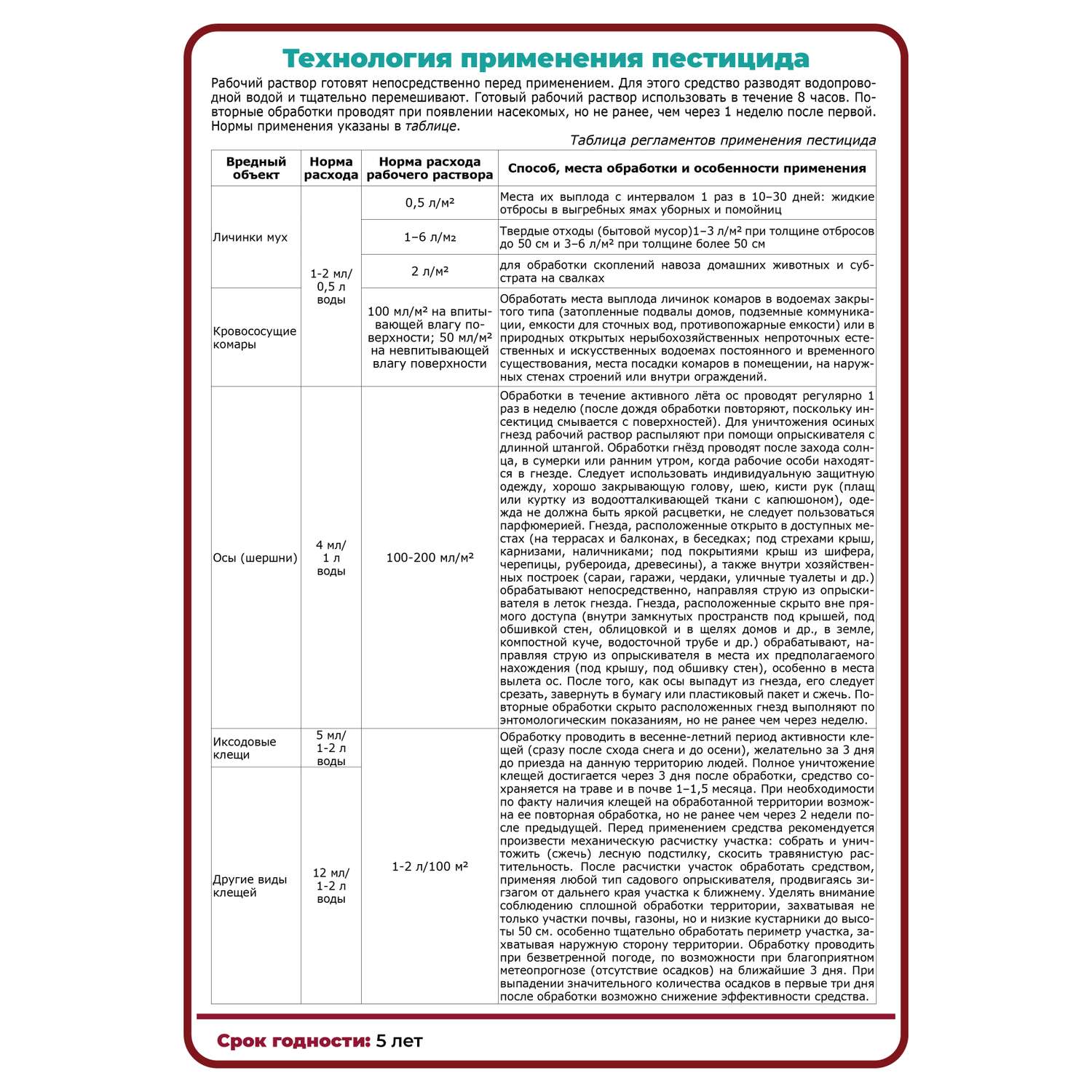 Залп Щелково Агрохим от вредителей 5мл - фото 4
