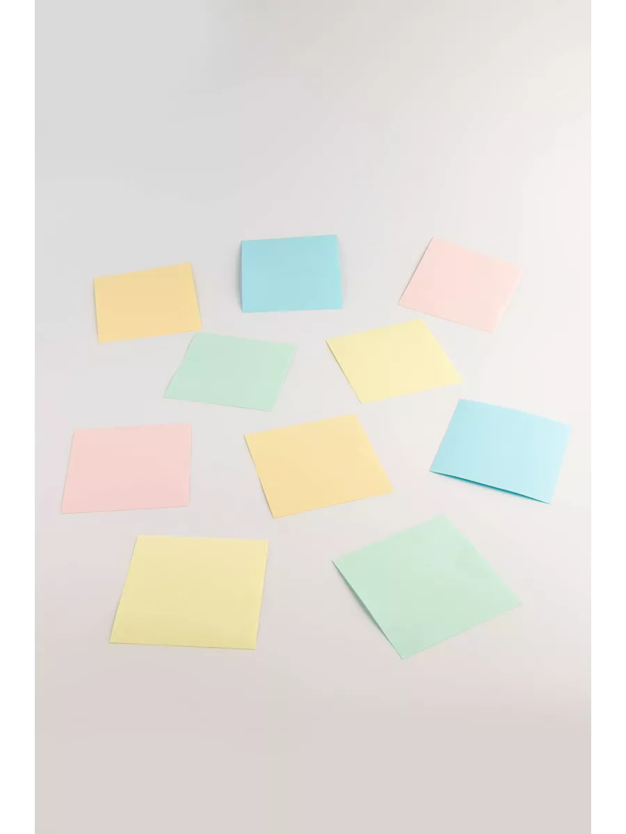 Блок для записей AXLER стикеры бумага для заметок белые цветные листы куб - фото 11