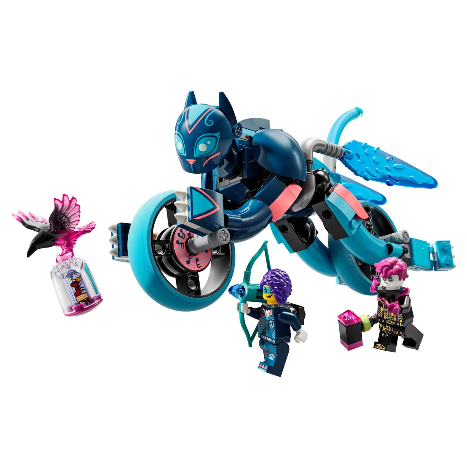 Конструктор LEGO DREAMZzz Кот-мотоцикл Зои 226 дет. - фото 2