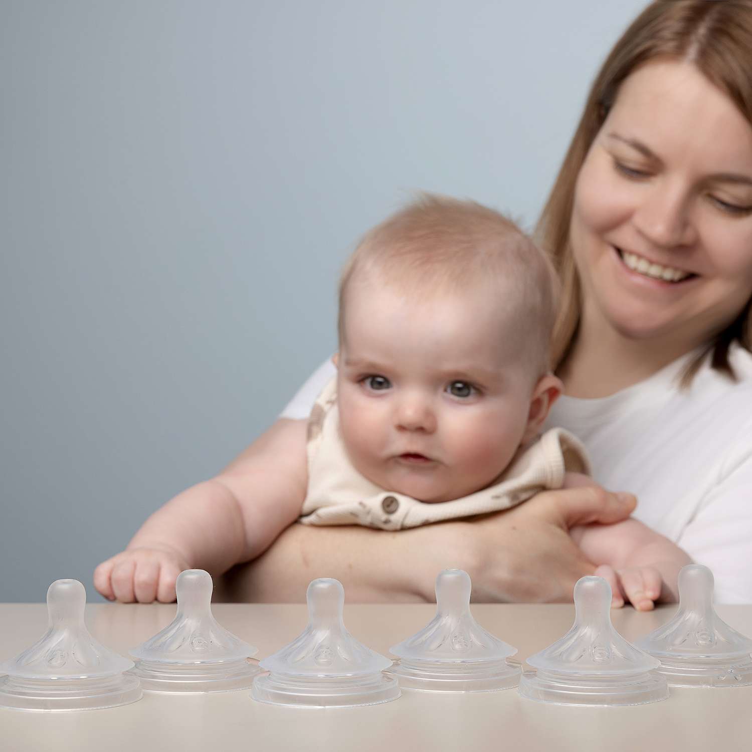 Соска Philips Avent силикон (для густых жидкостей) 2 шт. - фото 16