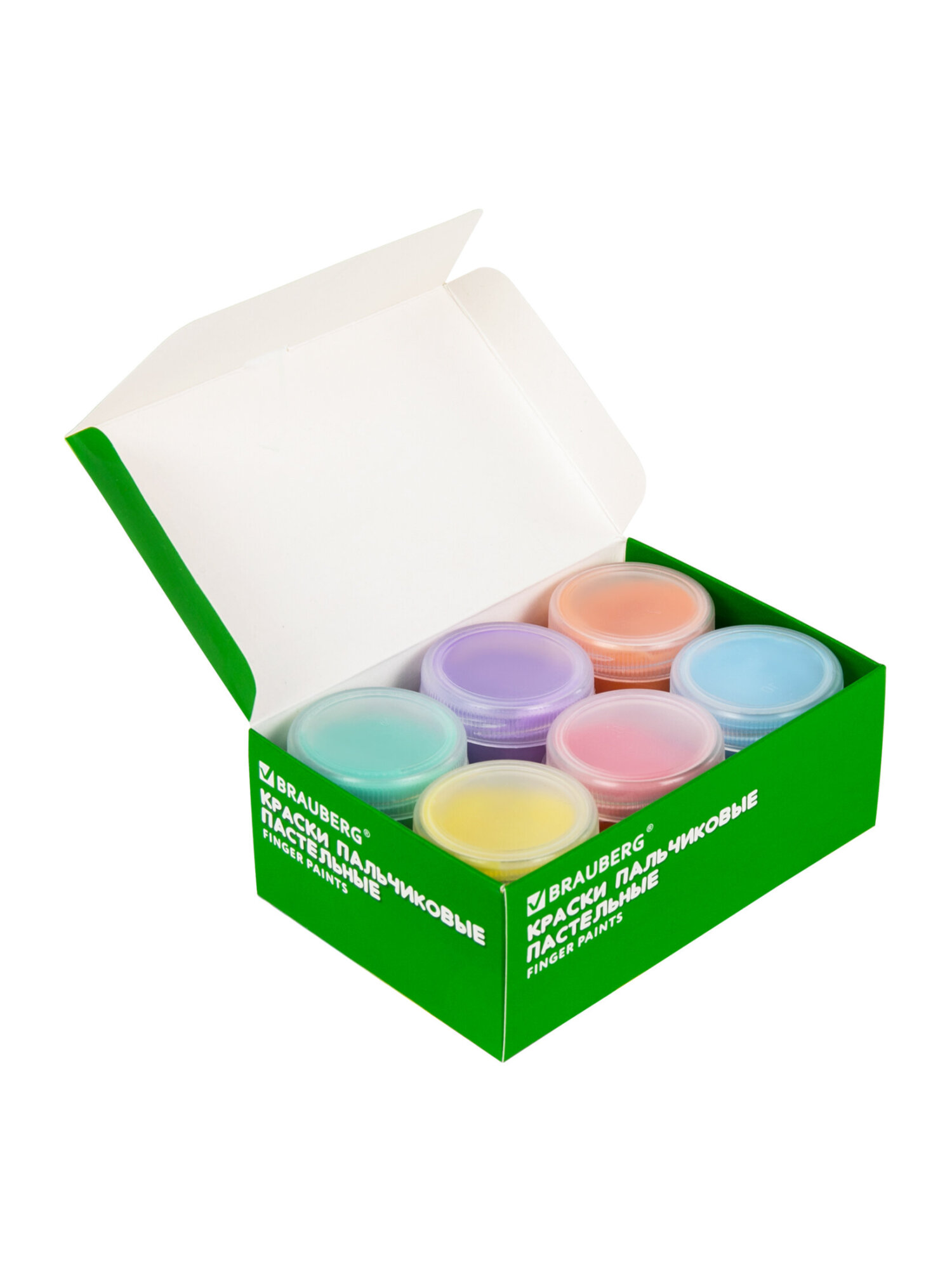 Краски пальчиковые Brauberg 6 цв. - фото 12