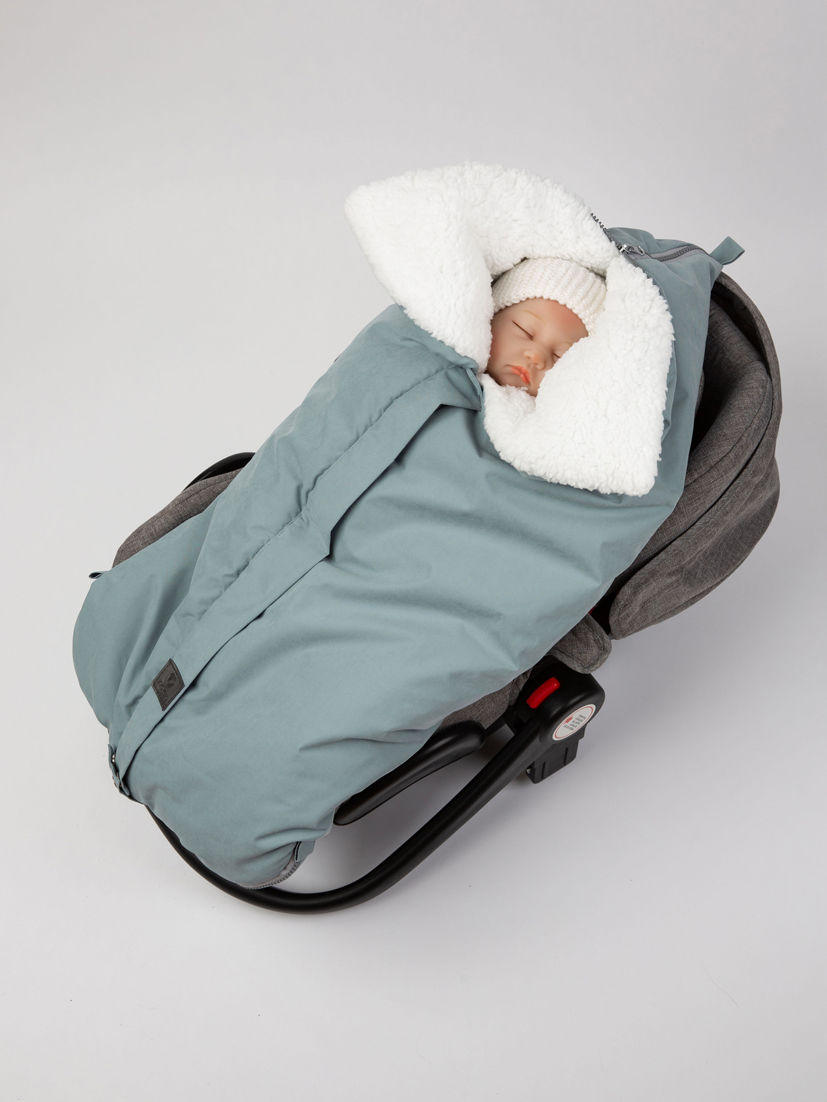 Конверт в коляску inlovery Нортес серый - фото 7